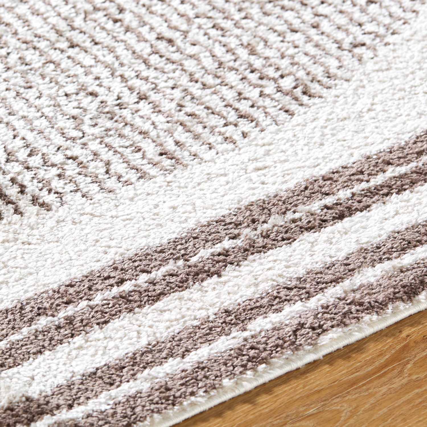 Fossay Shag Machine Washable Modern Shaggy Dark Brown FSG2305 Rug - Love-Rugs
