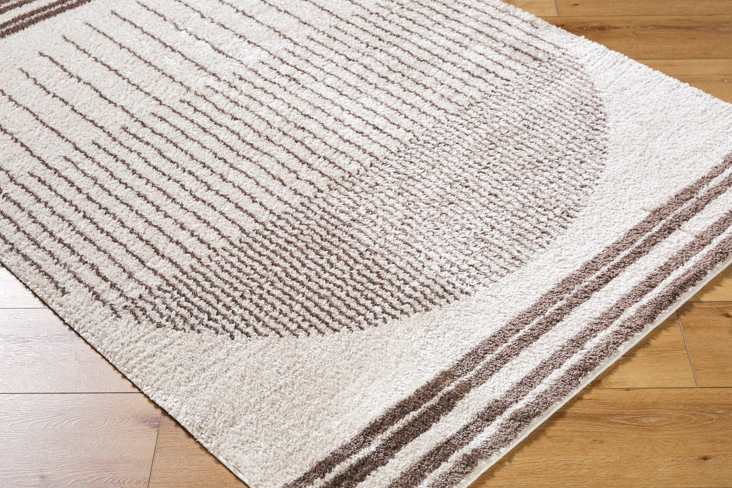 Fossay Shag Machine Washable Modern Shaggy Dark Brown FSG2305 Rug - Love-Rugs