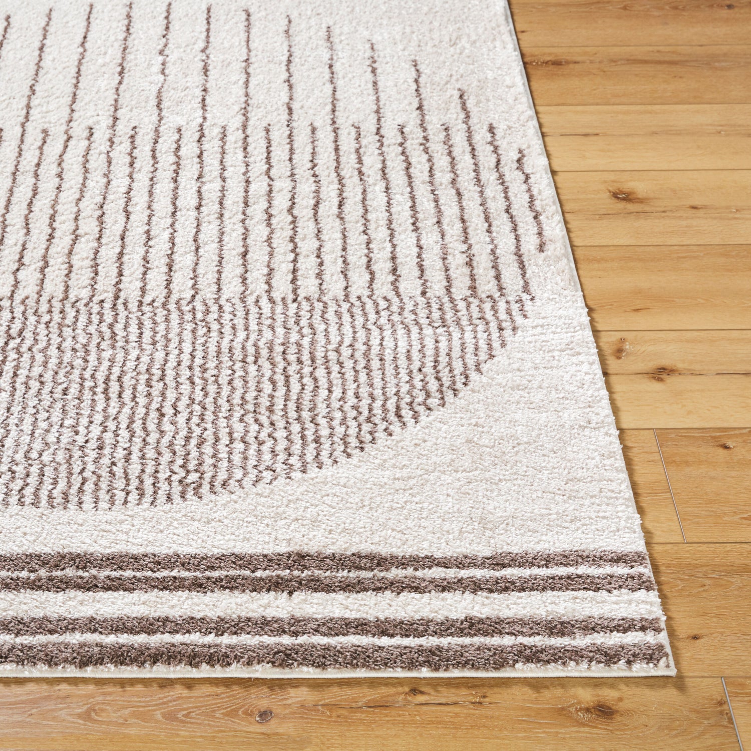 Fossay Shag Machine Washable Modern Shaggy Dark Brown FSG2305 Rug - Love-Rugs