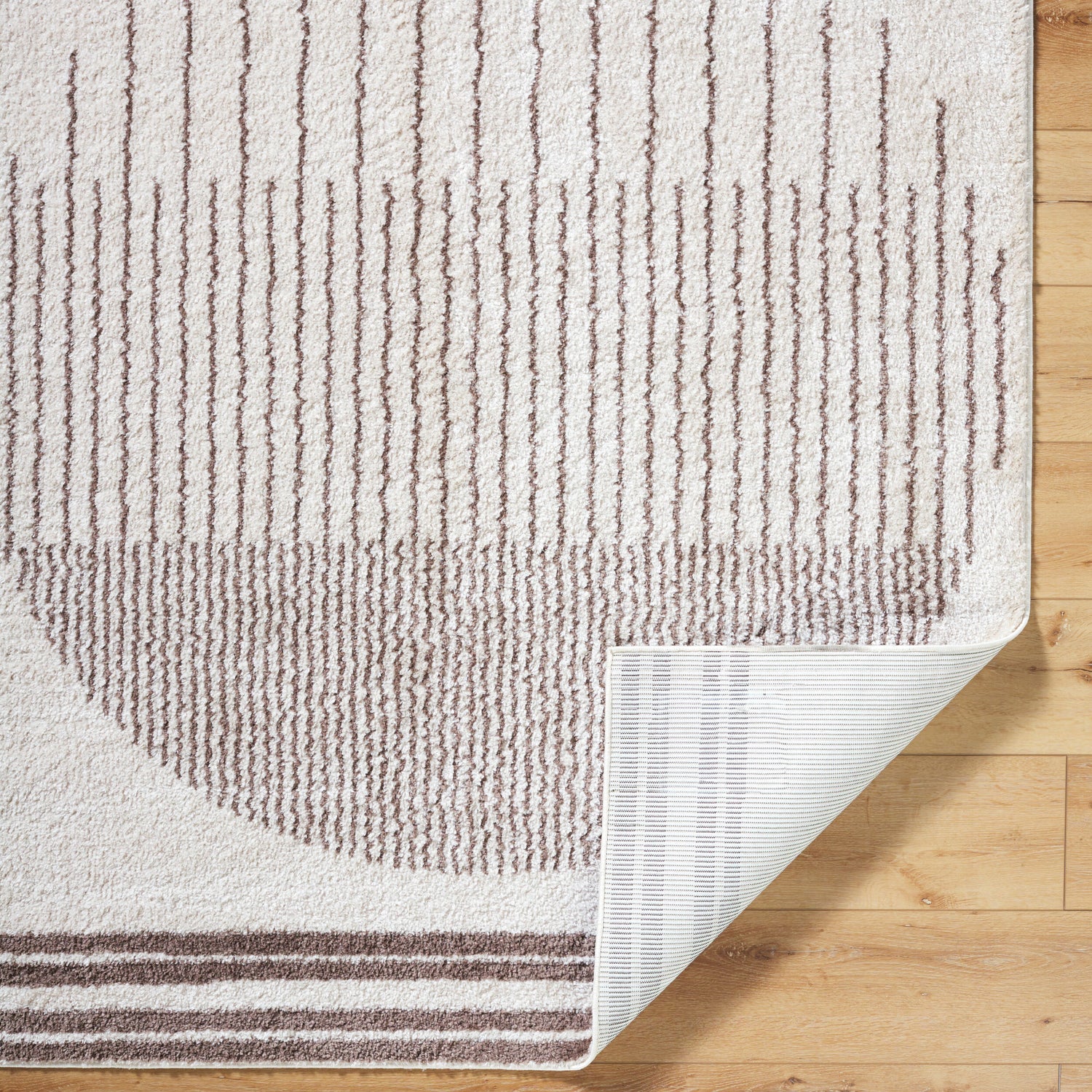 Fossay Shag Machine Washable Modern Shaggy Dark Brown FSG2305 Rug - Love-Rugs