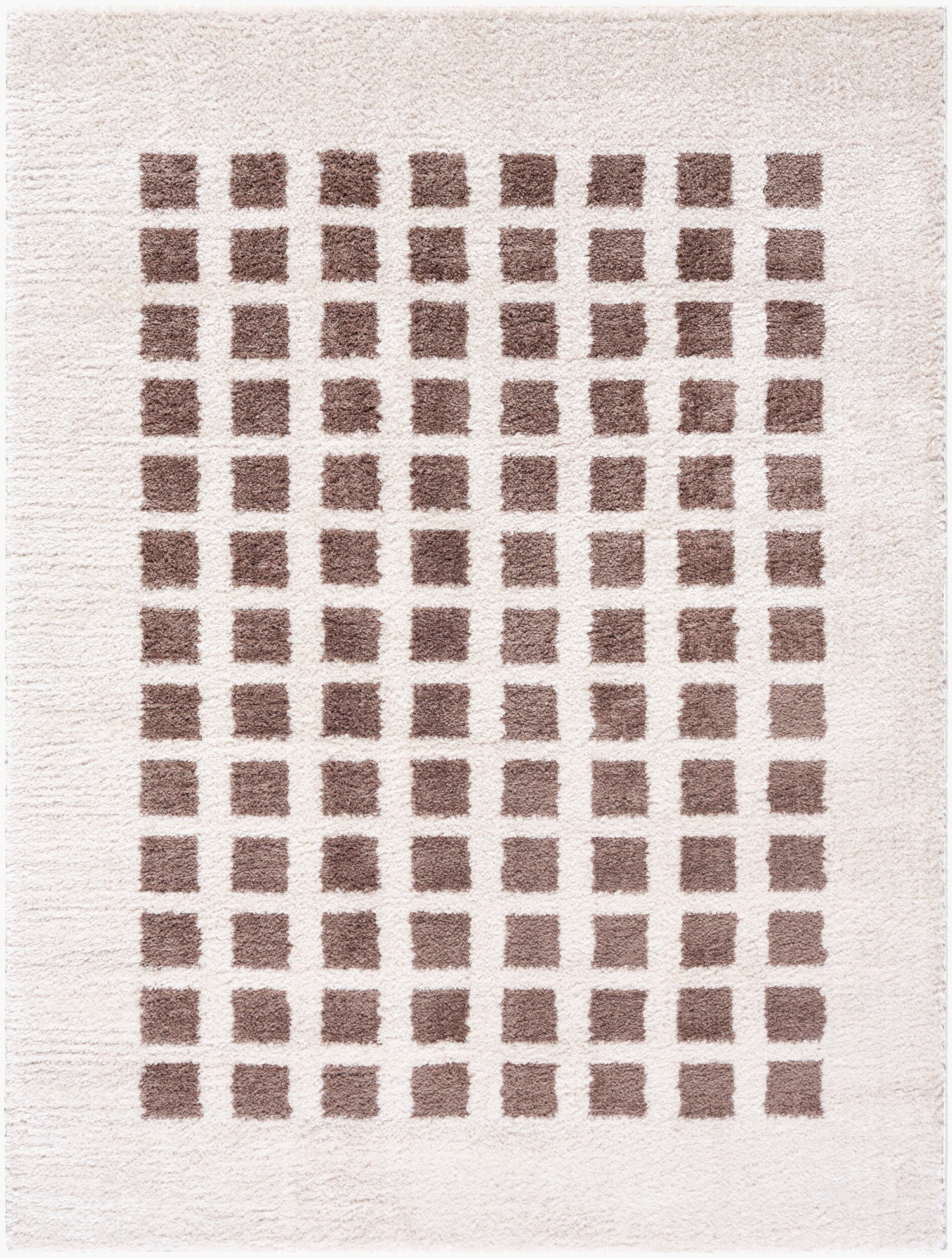 Fossay Shag Machine Washable Modern Shaggy Dark Brown FSG2318 Rug - Love-Rugs