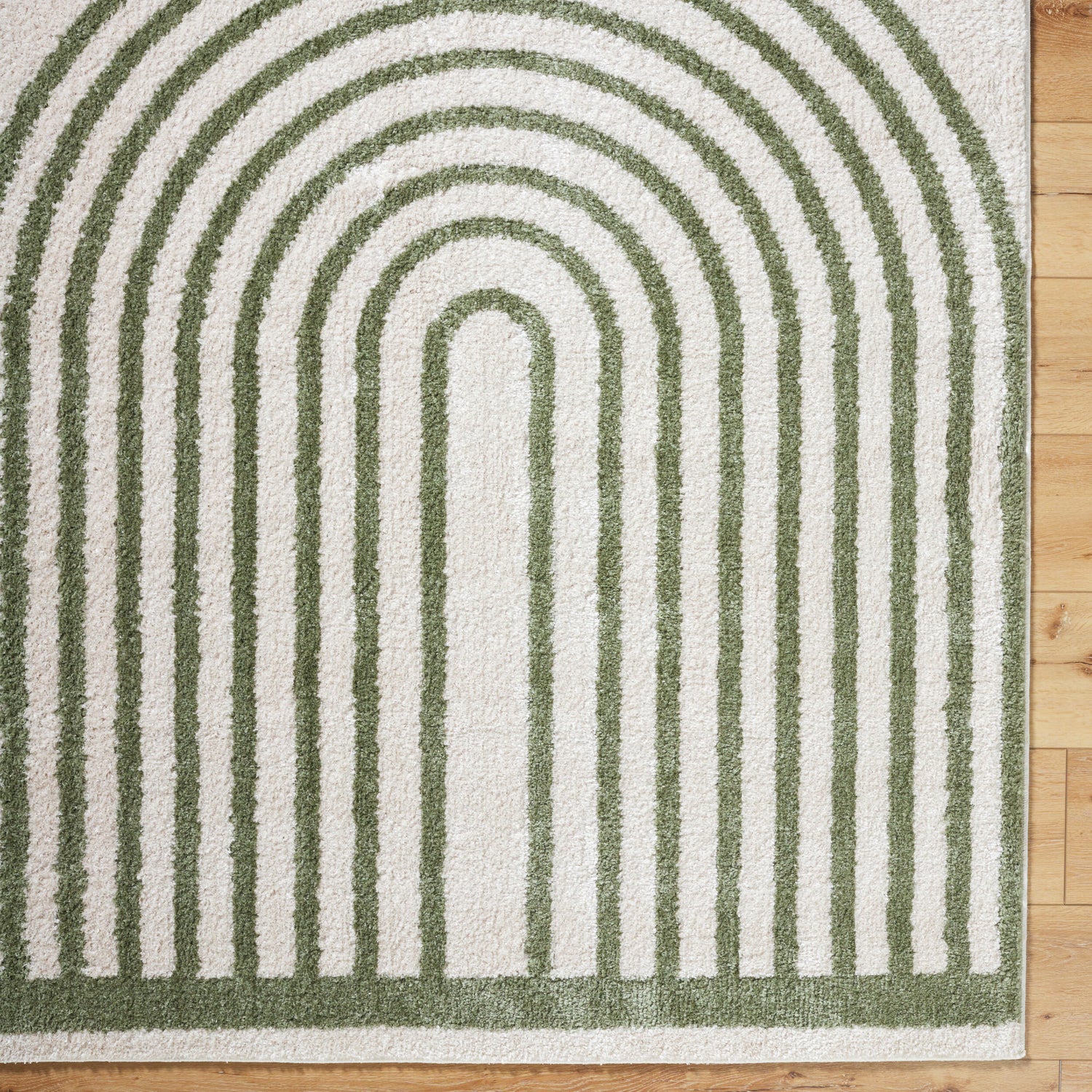 Fossay Shag Machine Washable Modern Shaggy Grass Green FSG2312 Rug - Love-Rugs