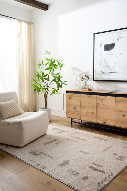 Fossay Shag Machine Washable Modern Shaggy Medium Grey FSG2304 Rug - Love-Rugs alternate image