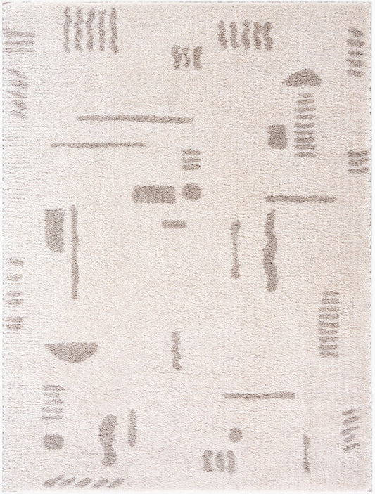 Fossay Shag Machine Washable Modern Shaggy Medium Grey FSG2304 Rug - Love-Rugs