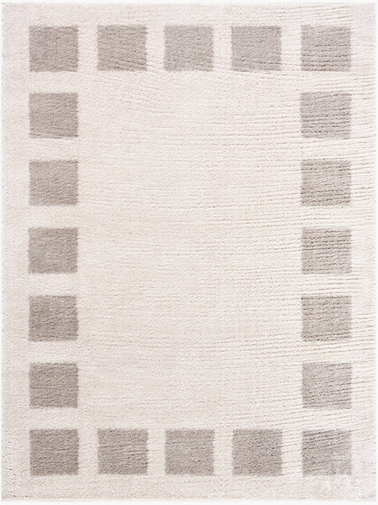 Fossay Shag Machine Washable Modern Shaggy Medium Grey FSG2317 Rug - Love-Rugs
