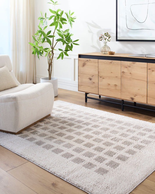 Fossay Shag Machine Washable Modern Shaggy Medium Grey FSG2322 Rug - Love-Rugs alternate image