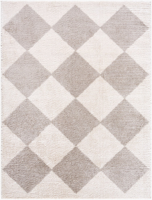 Fossay Shag Machine Washable Modern Shaggy Medium Grey FSG2327 Rug - Love-Rugs