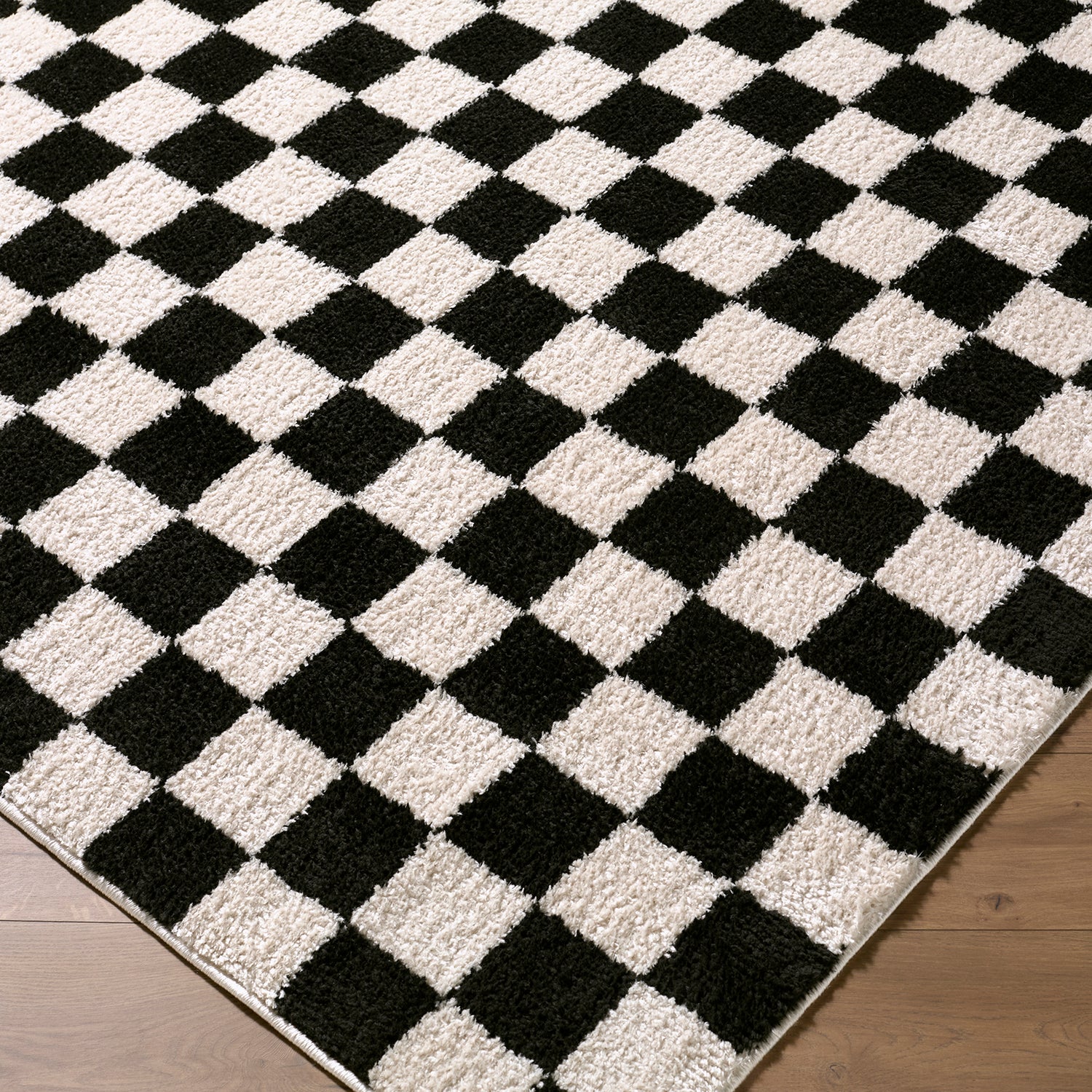 Fossay Washable Checkered FSG2347 Rug - Love-Rugs