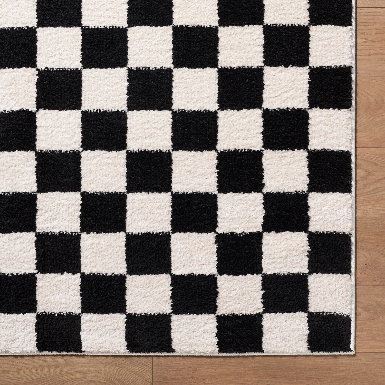 Fossay Washable Checkered FSG2347 Rug - Love-Rugs