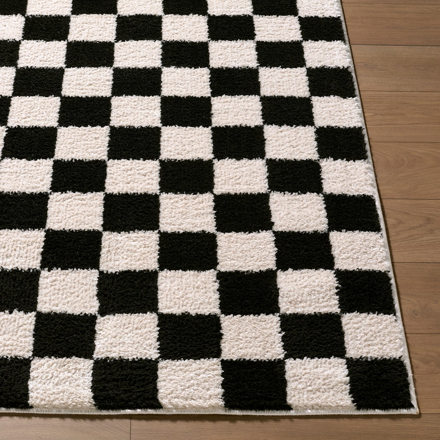 Fossay Washable Checkered FSG2347 Rug - Love-Rugs