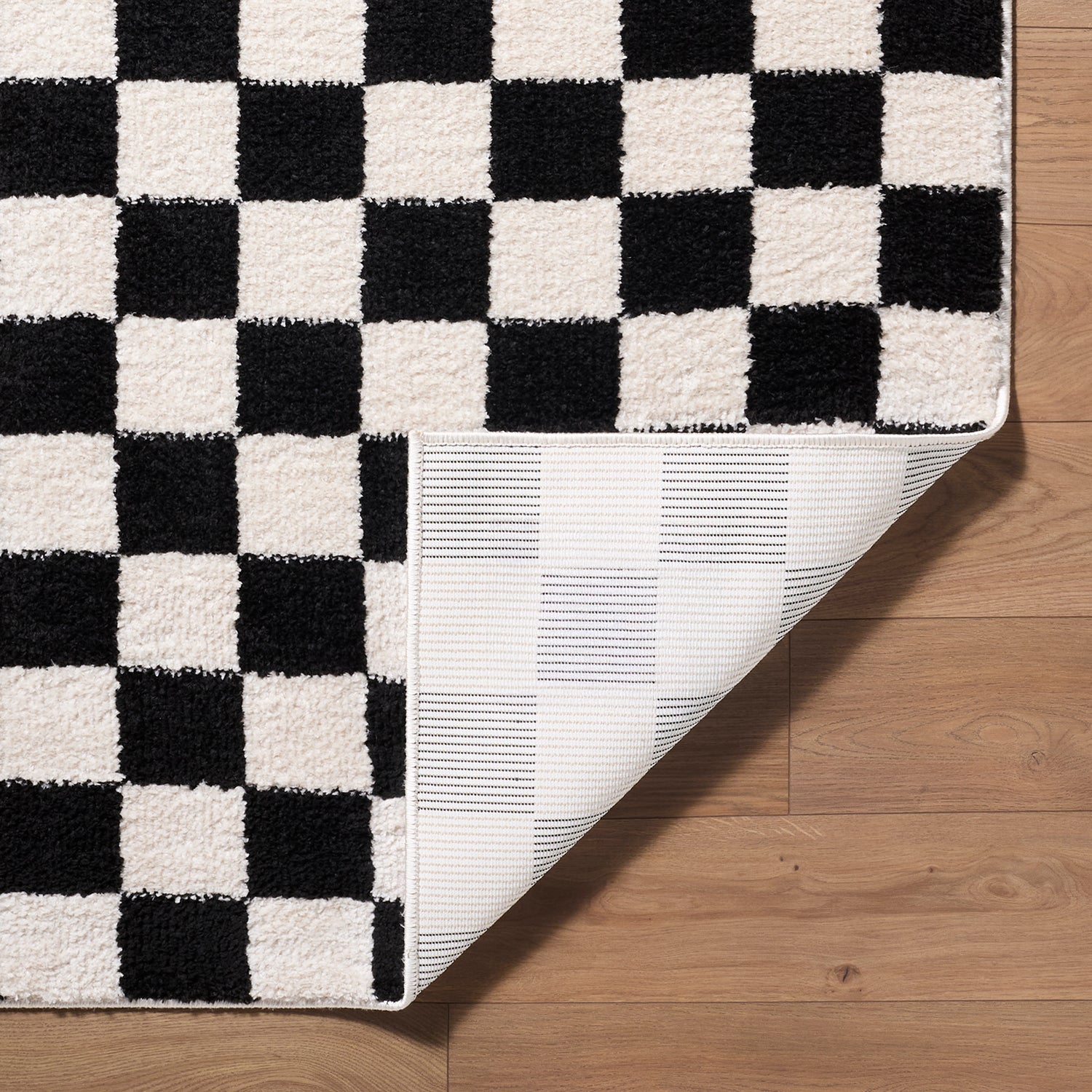 Fossay Washable Checkered FSG2347 Rug - Love-Rugs
