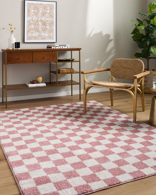 Fossay Washable Checkered FSG2354 Rug - Love-Rugs alternate image