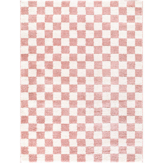 Fossay Washable Checkered FSG2354 Rug - Love-Rugs