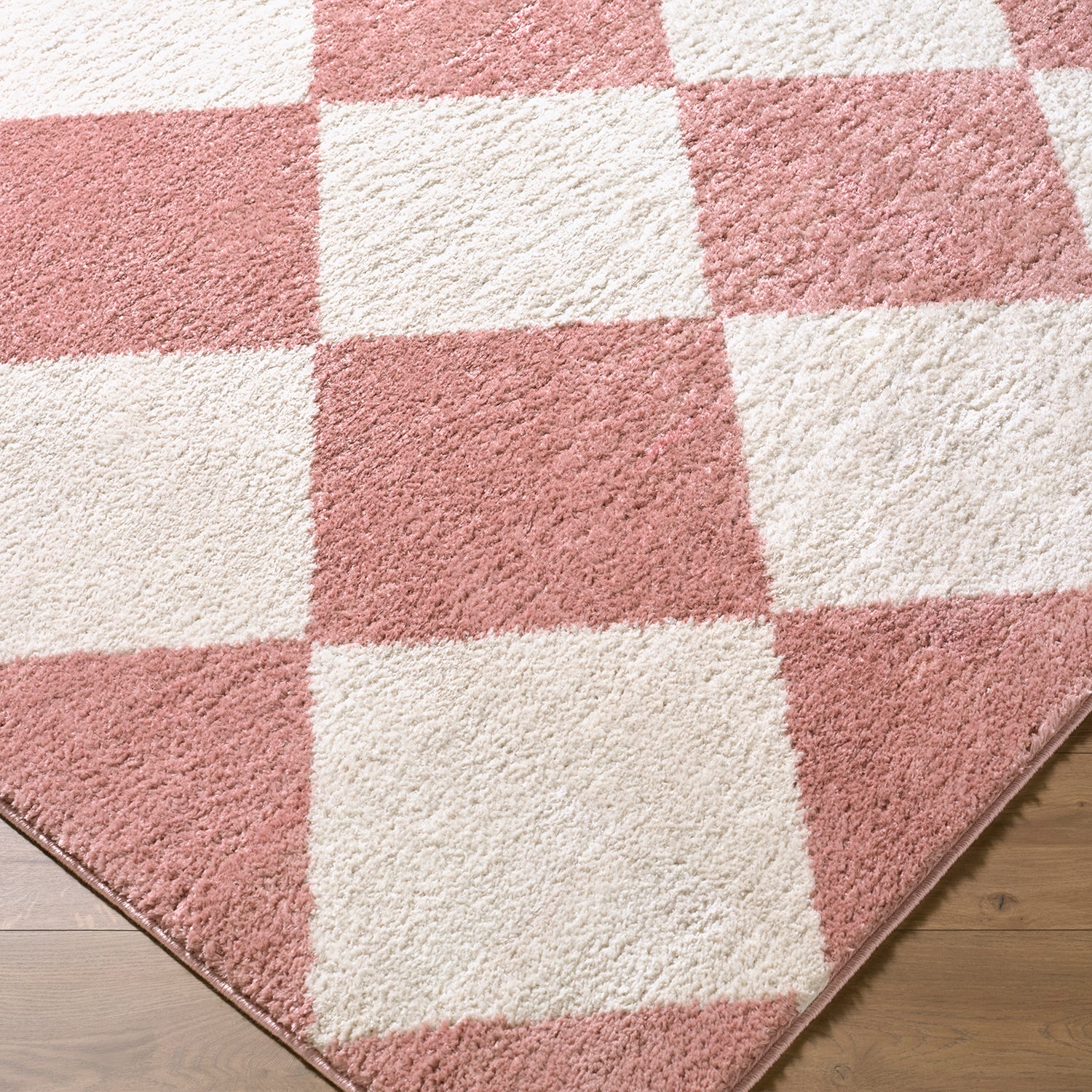 Fossay Washable Checkered FSG2355 Rug - Love-Rugs