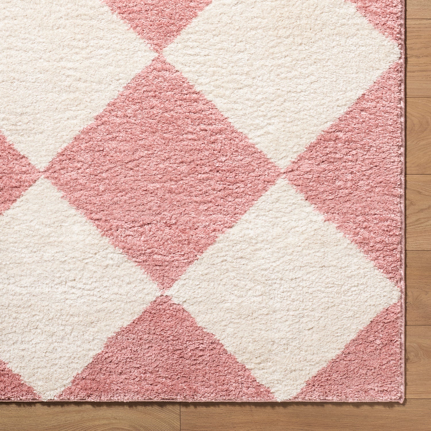 Fossay Washable Checkered FSG2355 Rug - Love-Rugs