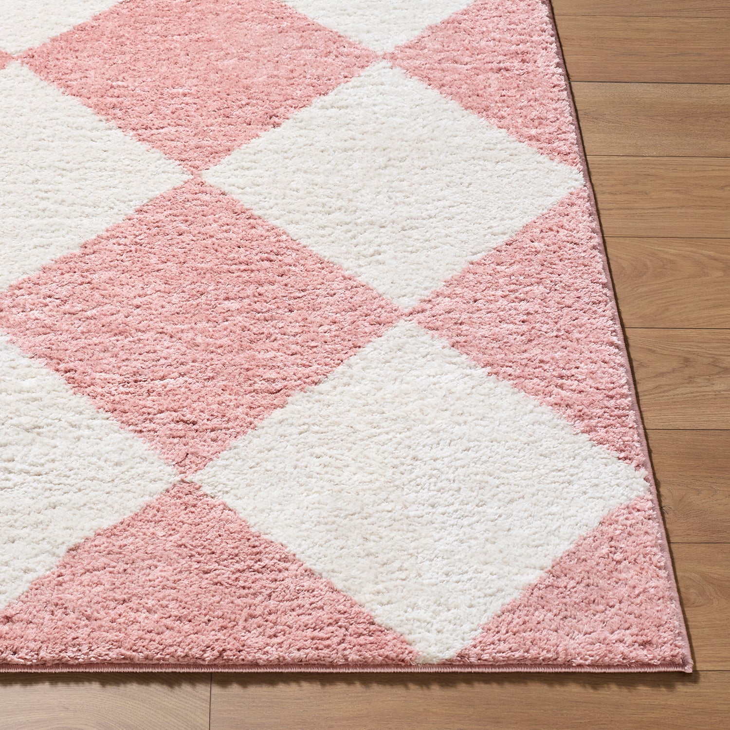 Fossay Washable Checkered FSG2355 Rug - Love-Rugs