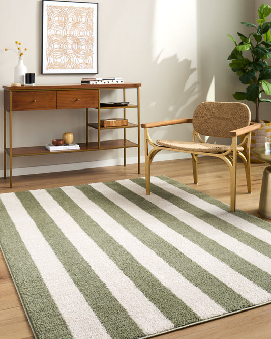 Fossay Washable Striped FSG2346 Rug - Love-Rugs alternate image