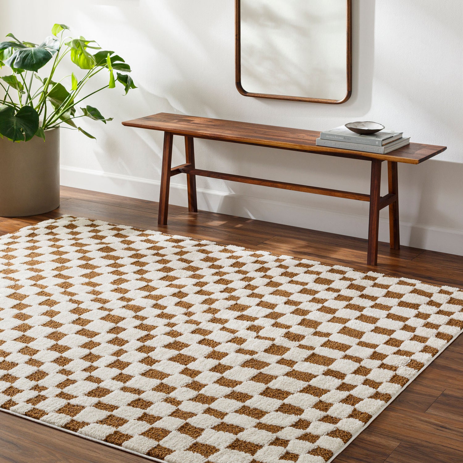 Freud Checkered FEU2317 Rug - Love-Rugs
