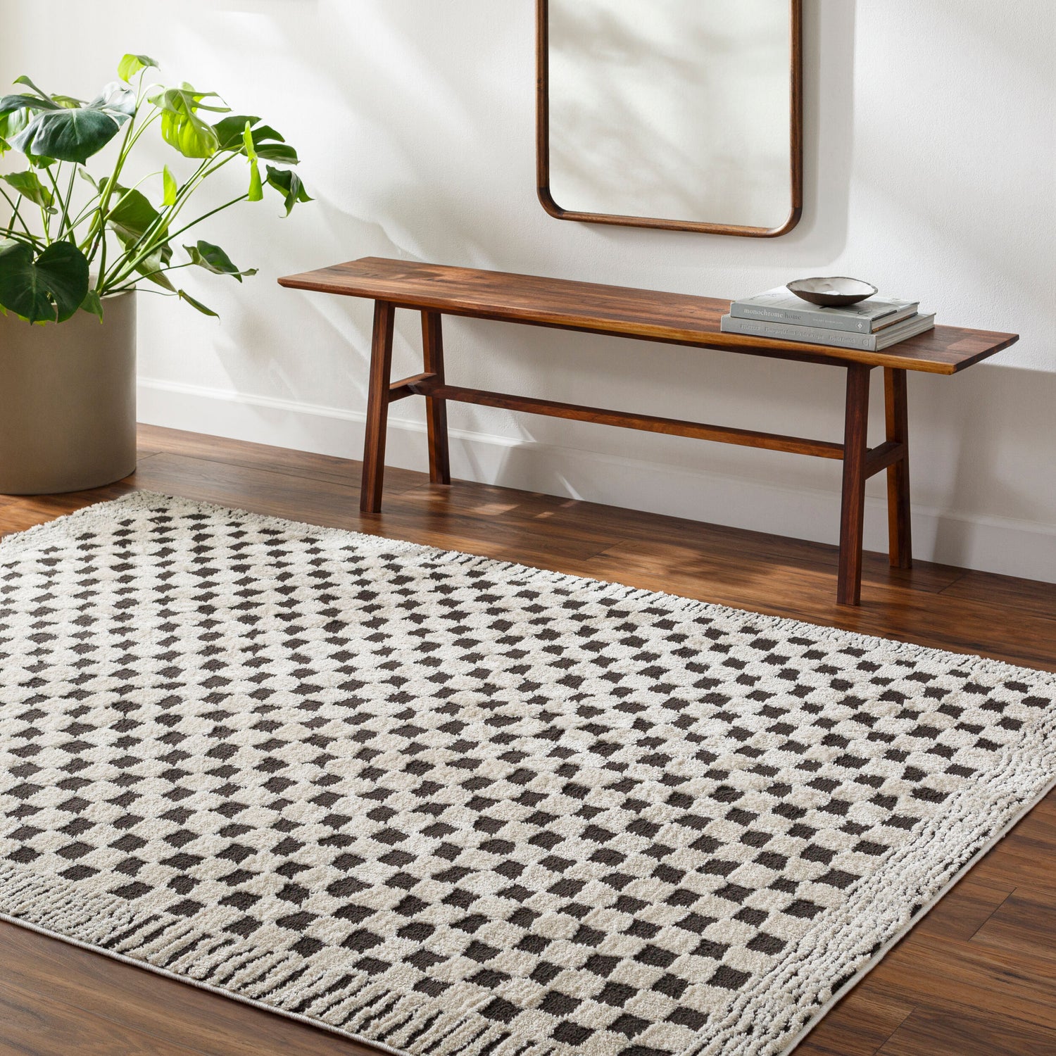 Freud Checkered FEU2325 Rug - Love-Rugs