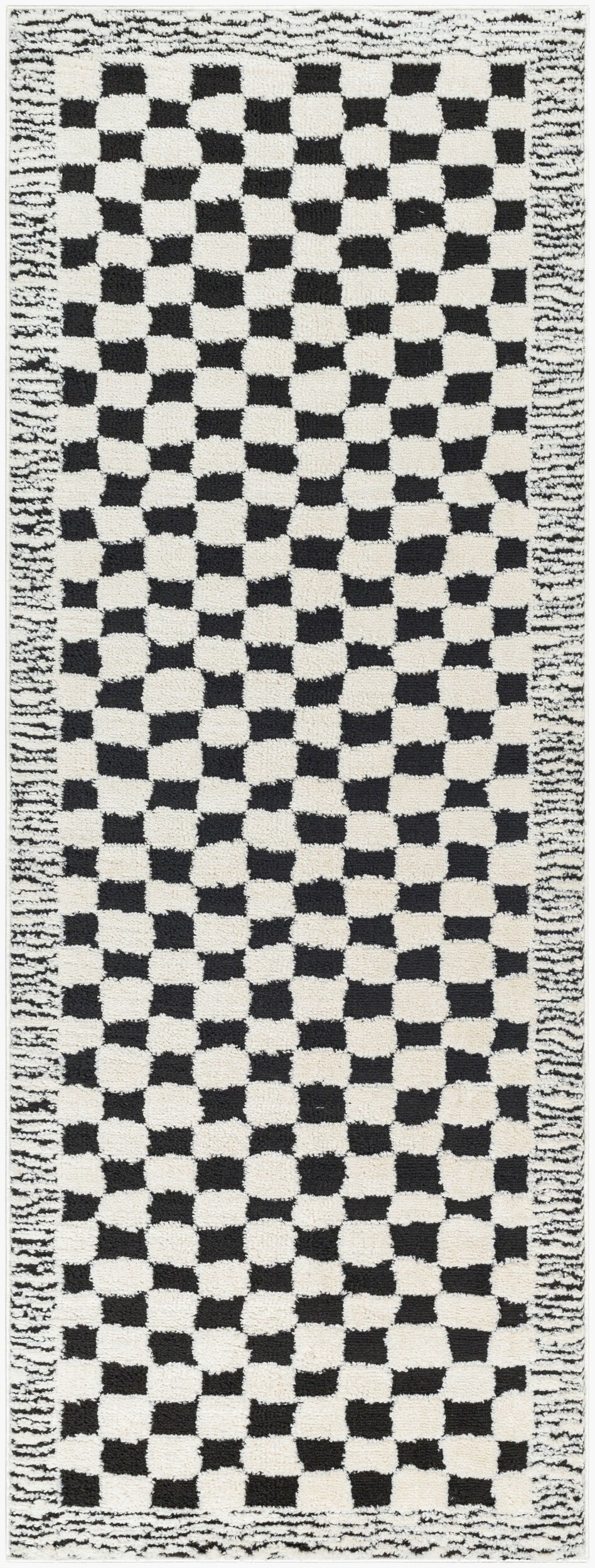 Freud Checkered FEU2325 Runner Rug - Love-Rugs