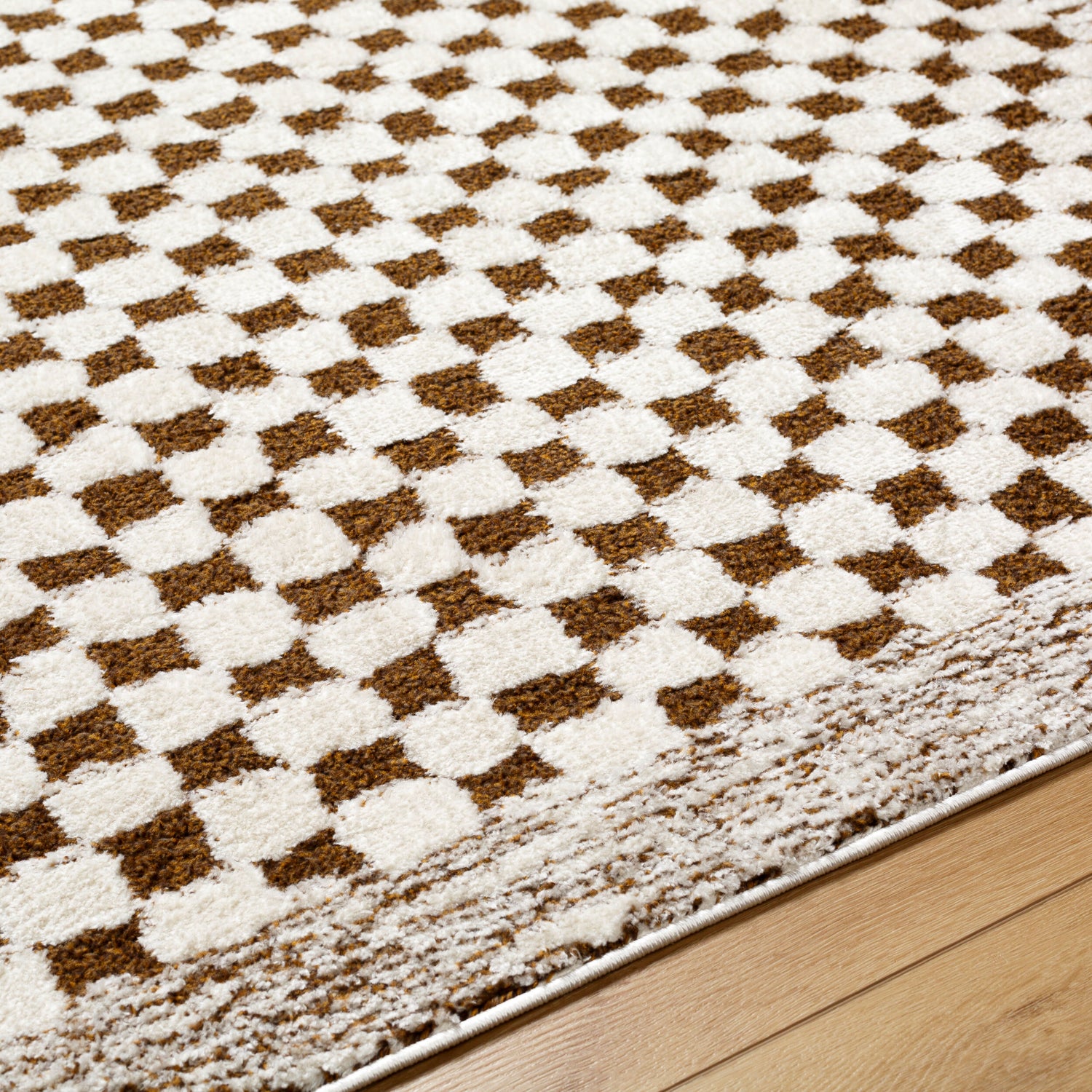 Freud Checkered FEU2326 Runner Rug - Love-Rugs