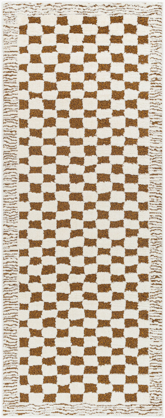 Freud Checkered FEU2326 Runner Rug - Love-Rugs