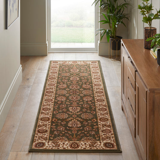 Grand Heritage GH102 Green Runner Rug - Love-Rugs alternate image