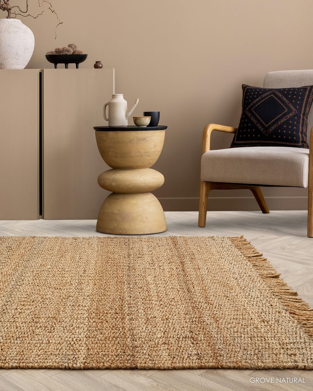 Natural Rug Print Grove Natural Rug – Love-Rugs