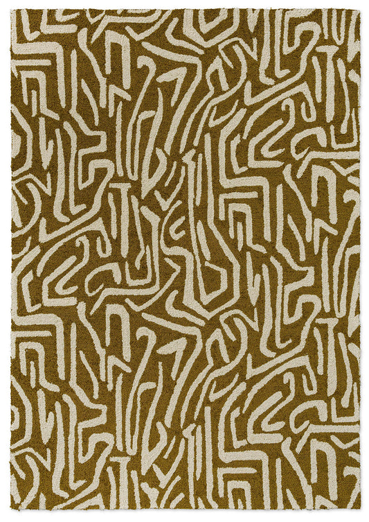 Harlequin Melodic Ochre/Gold Outdoor 443606 Rug - Love-Rugs