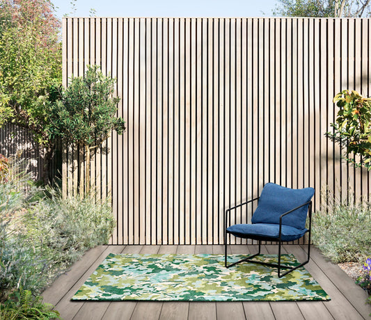Harlequin Tree Tops Green Outdoor 443807 Rug - Love-Rugs alternate image