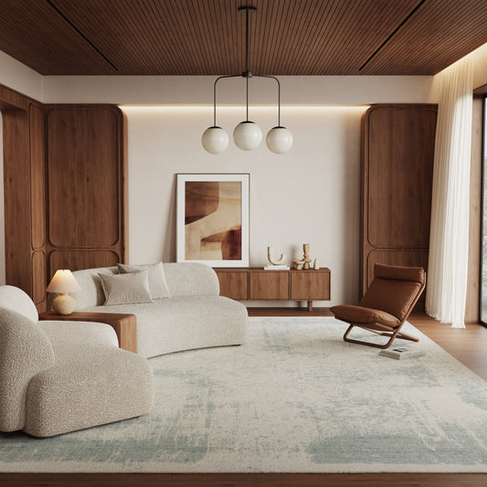 Nourison Harmony HAY02 Ivory Aqua Rug alternate image