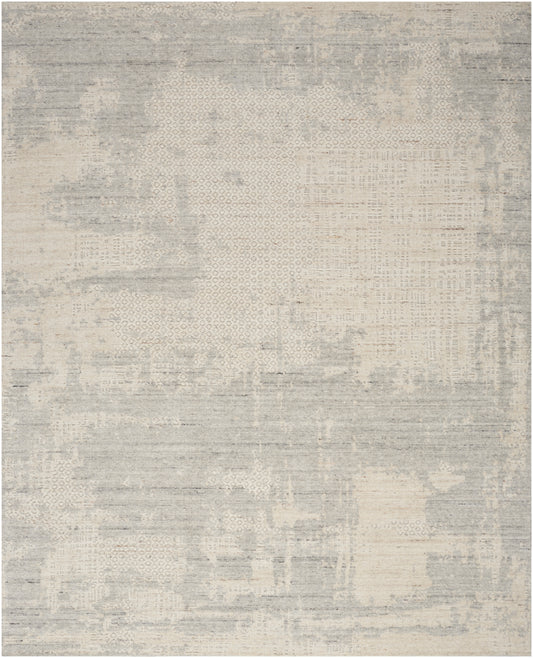 Nourison Harmony HAY04 Ivory Grey Rug - Love-Rugs