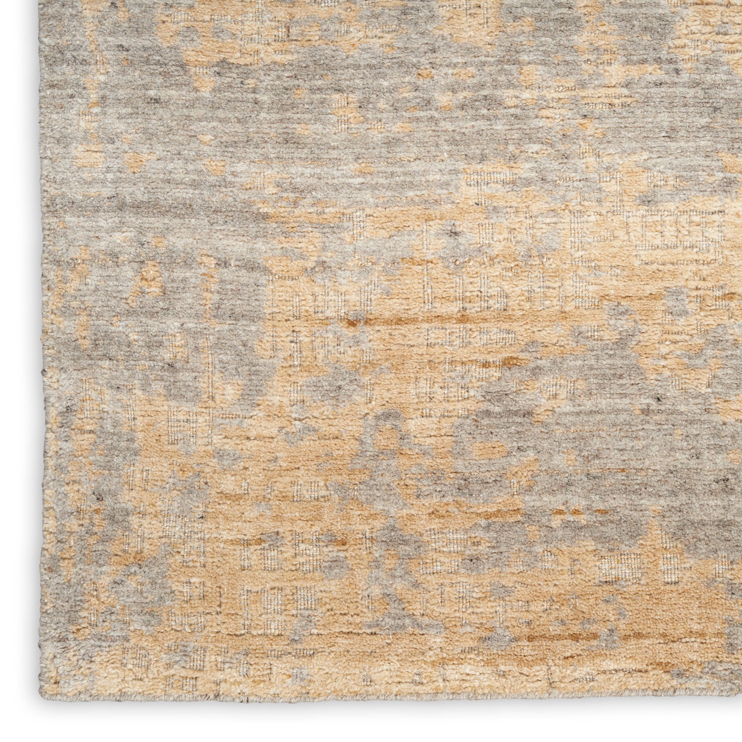 Grey Gold Metallic Rug Nourison Harmony HAY05 Grey Gold Rug – Love-Rugs