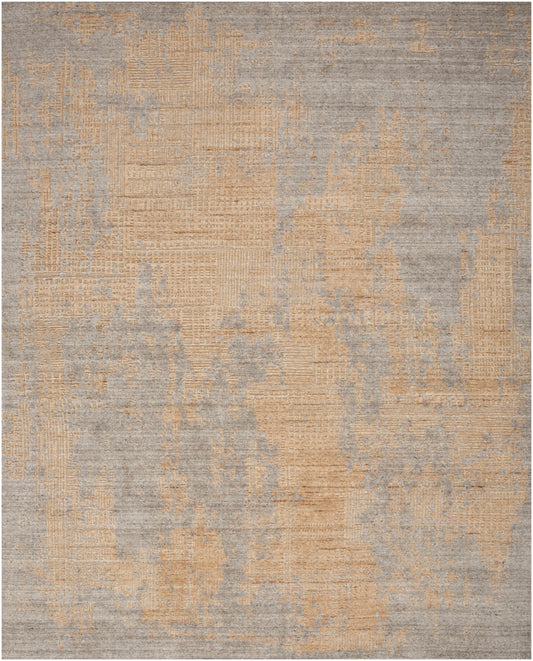 Nourison Harmony HAY05 Grey Gold Rug - Love-Rugs