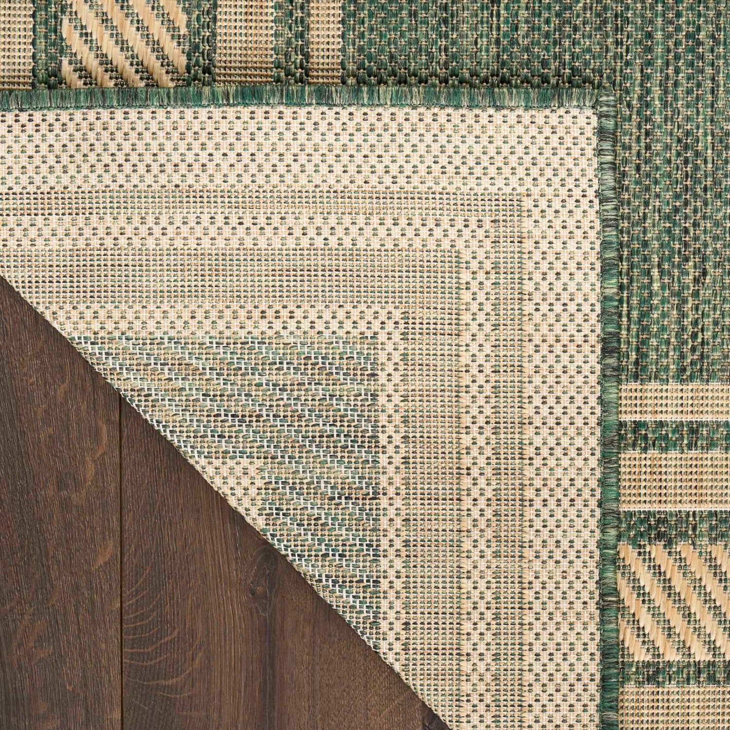 Nourison Horizon Indoor Outdoor HOZ03 Green Rug