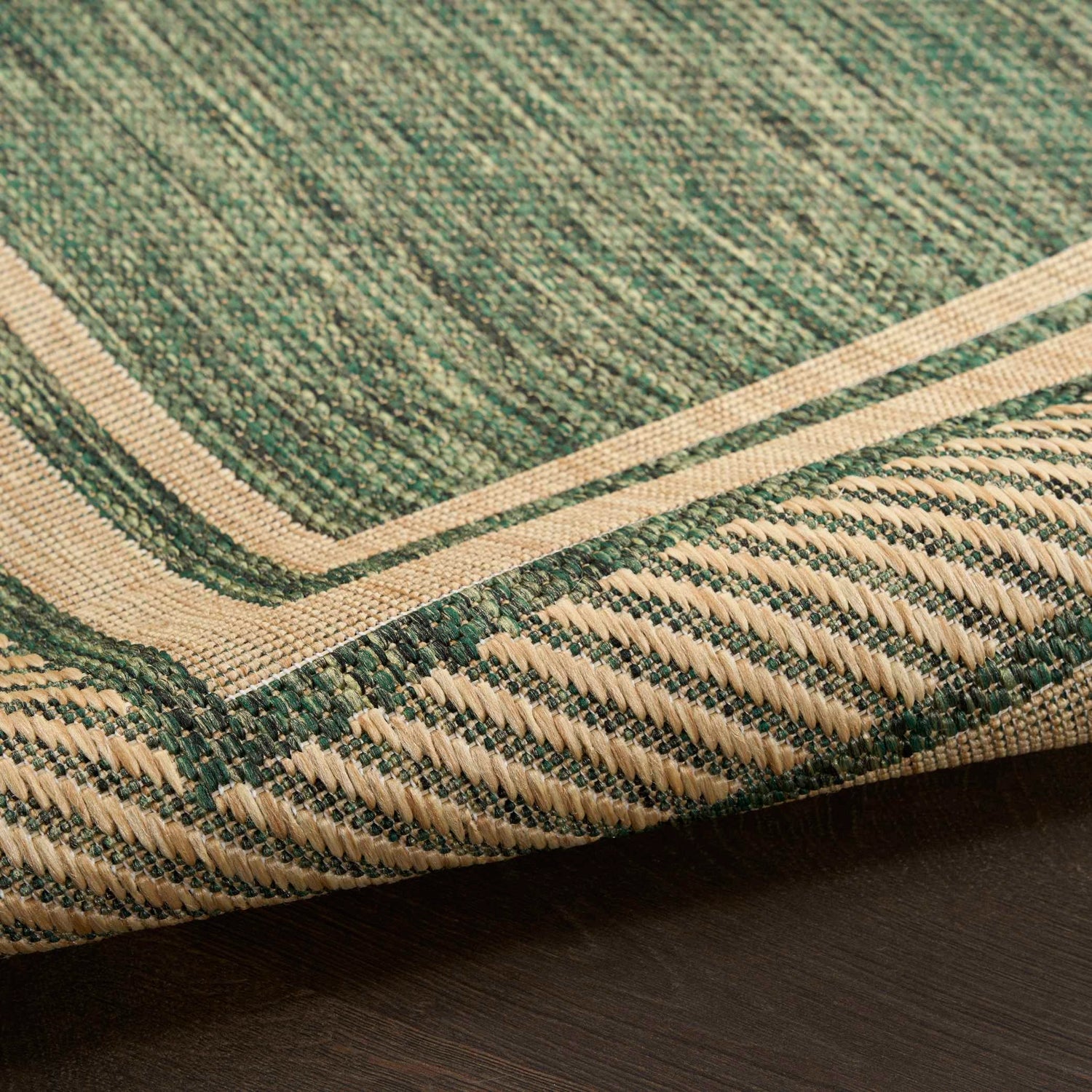Nourison Horizon Indoor Outdoor HOZ03 Green Rug