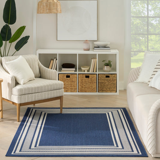 Nourison Horizon Indoor Outdoor HOZ03 Navy Rug alternate image