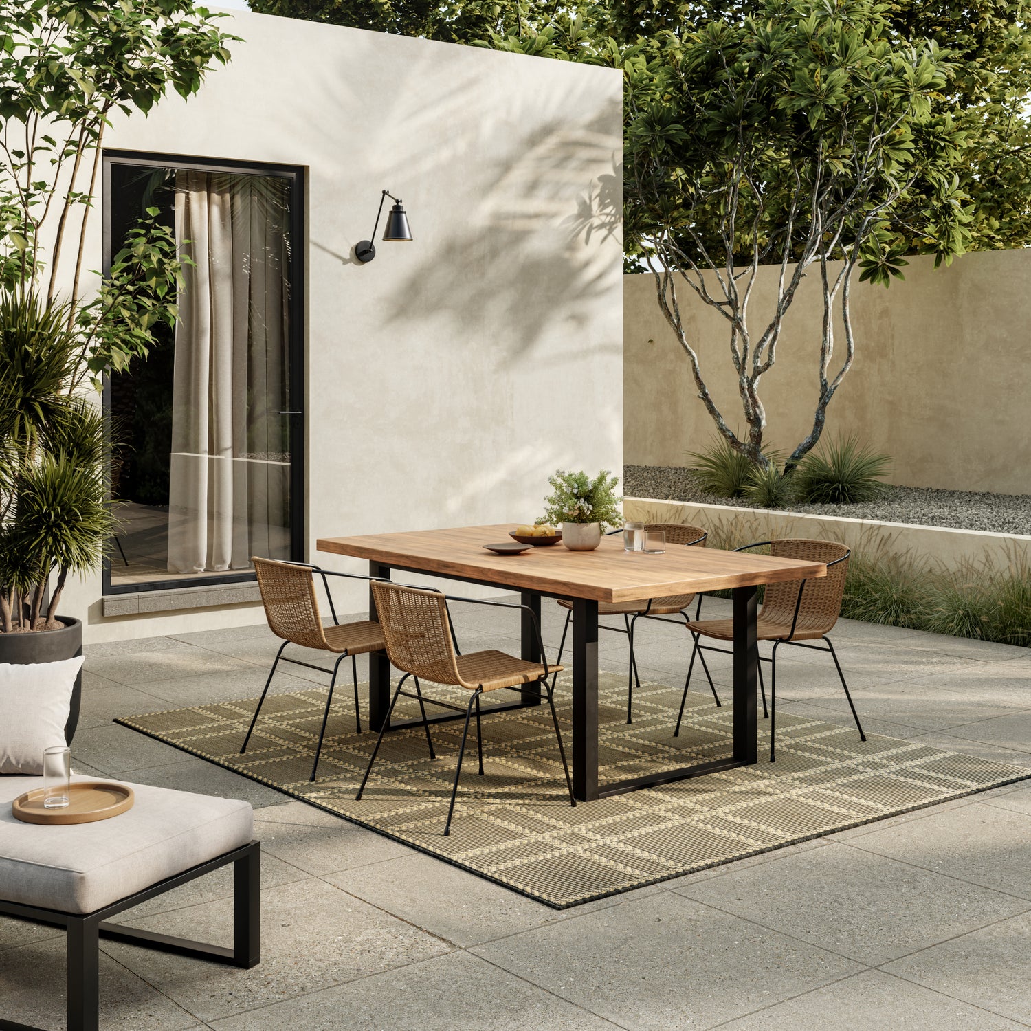 Nourison Horizon Indoor Outdoor HOZ04 Charcoal Rug