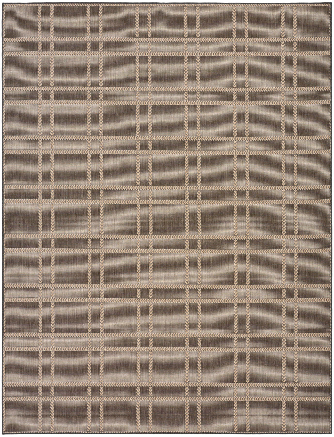 Nourison Horizon Indoor Outdoor HOZ04 Charcoal Rug
