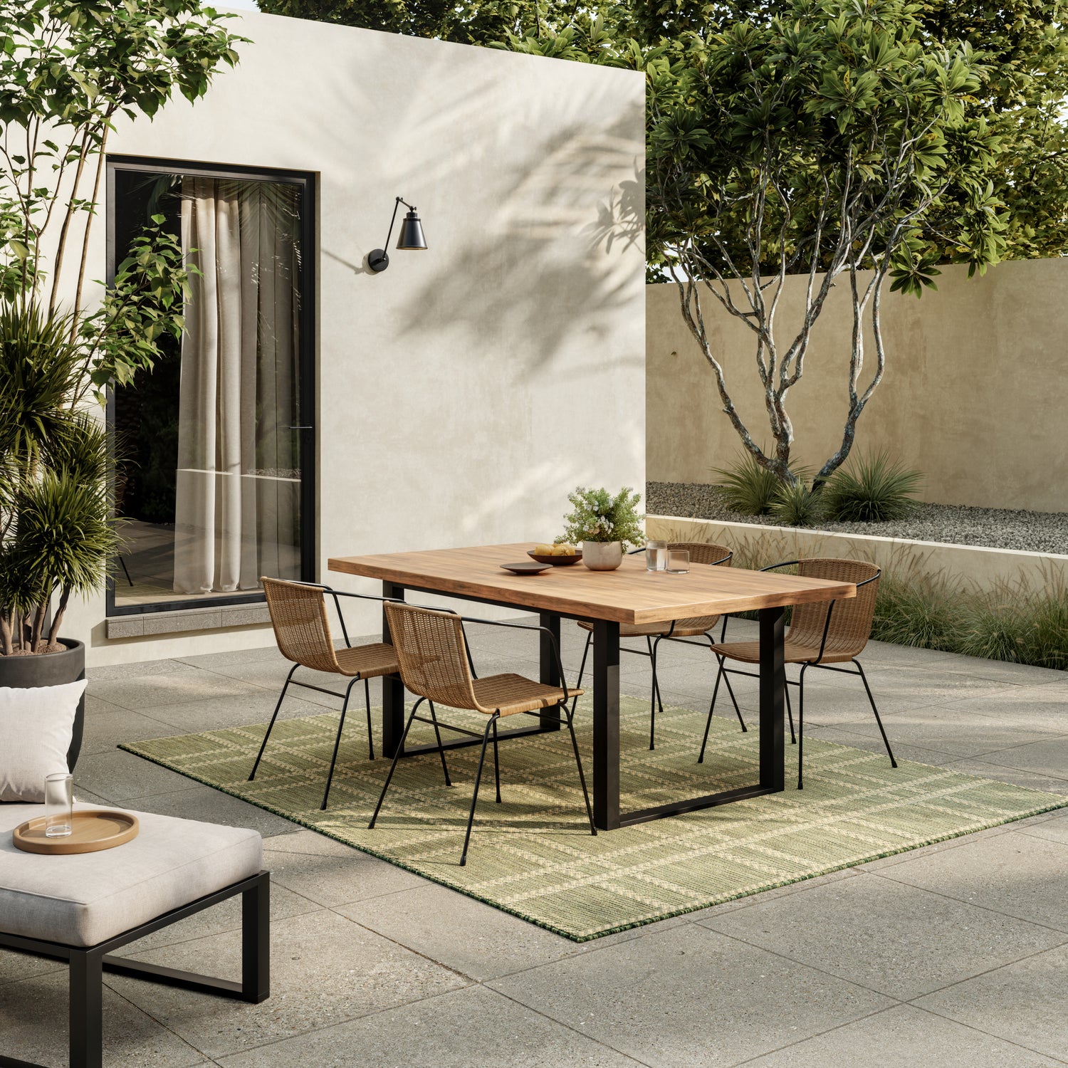 Nourison Horizon Indoor Outdoor HOZ04 Green Rug