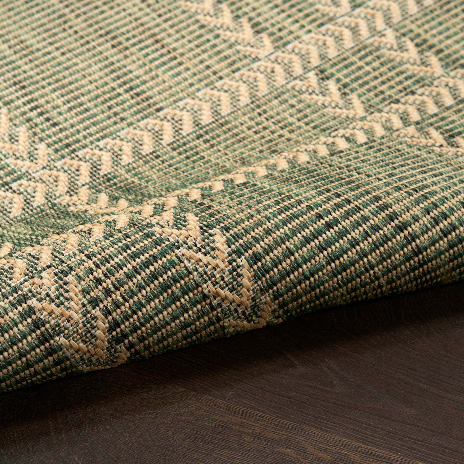 Nourison Horizon Indoor Outdoor HOZ04 Green Rug