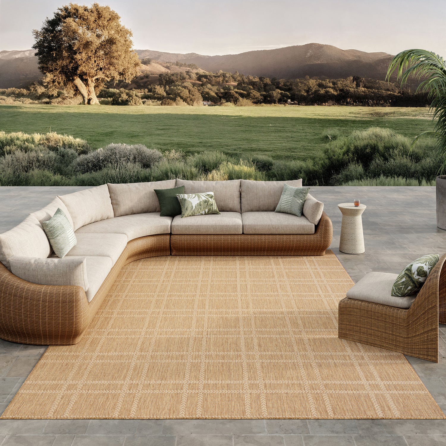 Nourison Horizon Indoor Outdoor HOZ04 Natural Rug