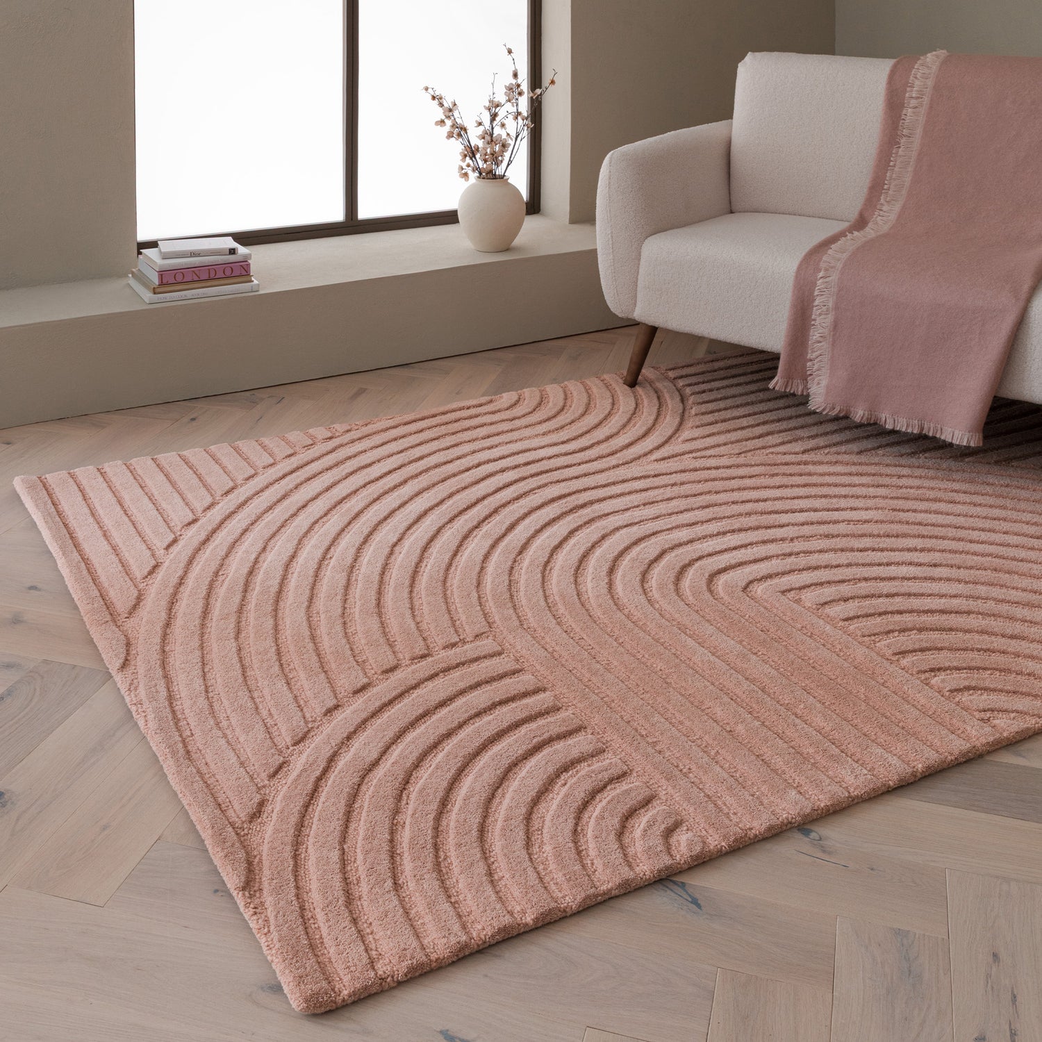 Hague Blush Rug - Love-Rugs