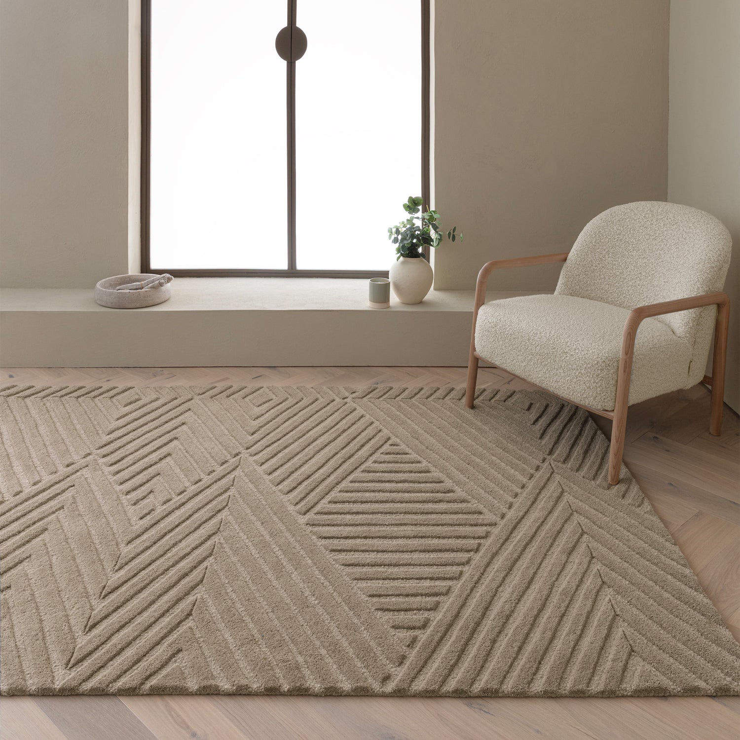 Hague Taupe Rug - Love-Rugs
