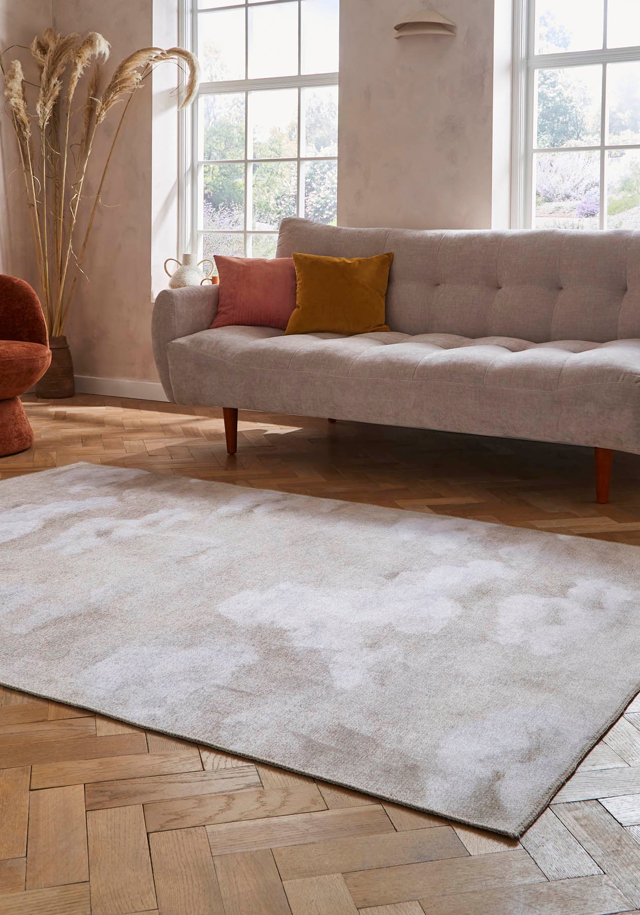 Harlequin Air Golden Light Washable Rug - Love-Rugs