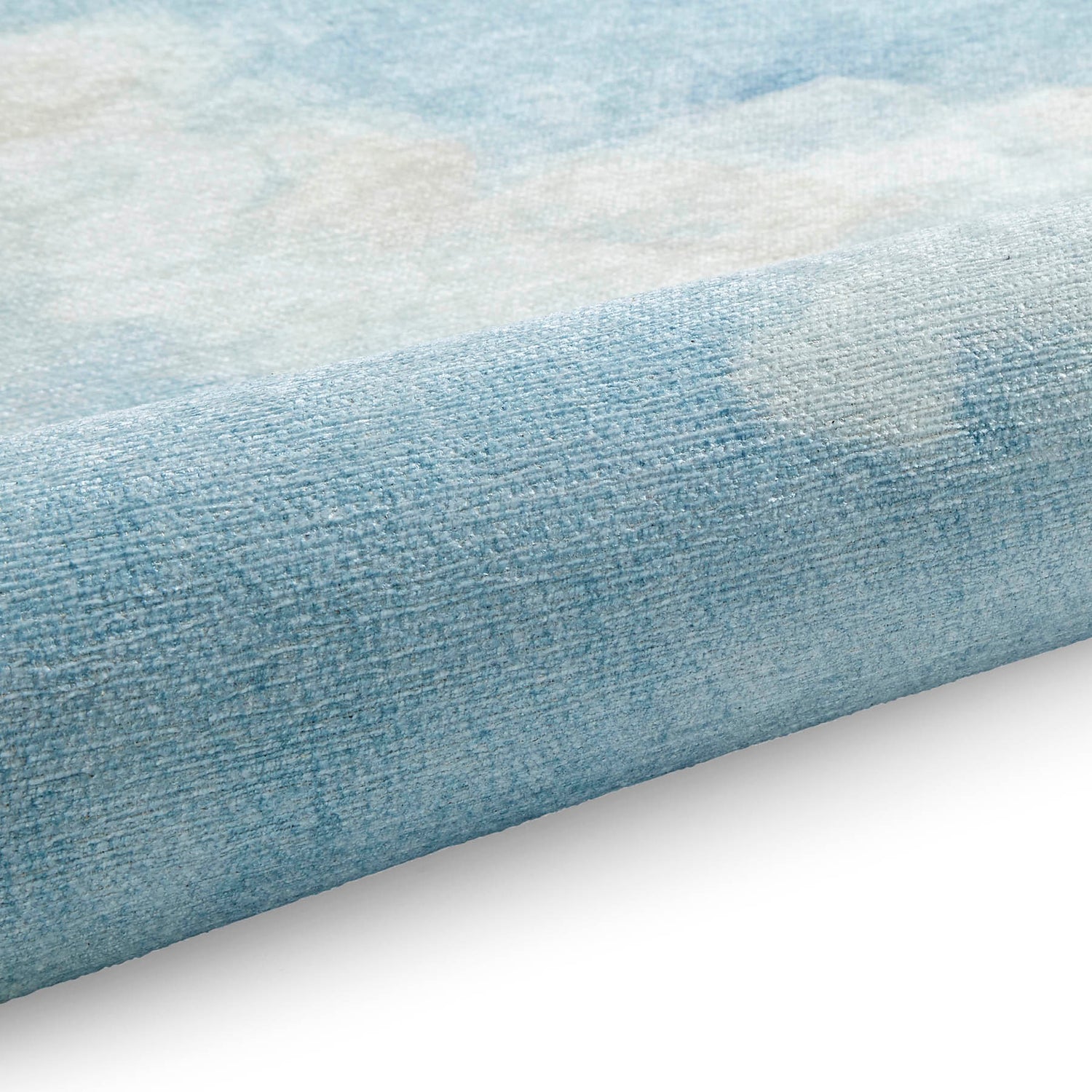 Harlequin Air Sky Blue Washable Runner Rug - Love-Rugs