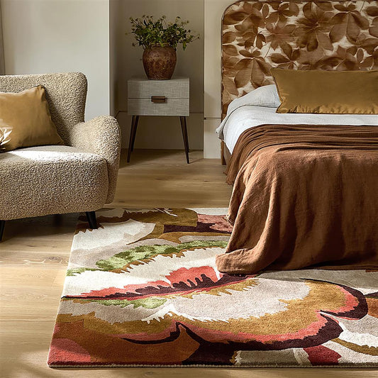 Harlequin Calathea Amber/Brazilian Rosewood 142907 Rug LS alternate image