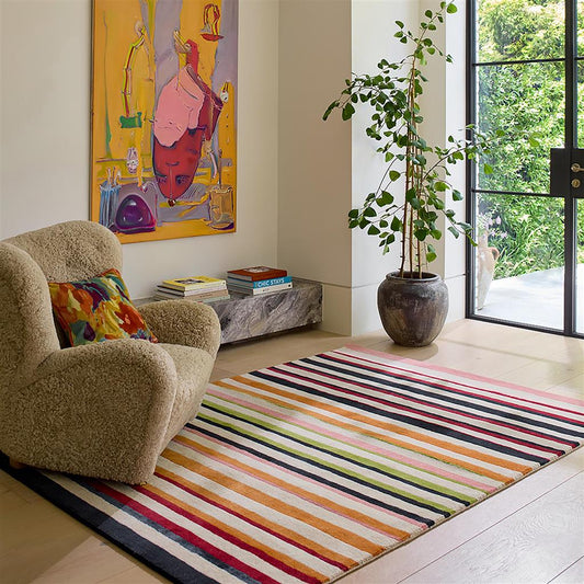 Harlequin Calla Pomegranate/Clementine 143403 Rug LS alternate image