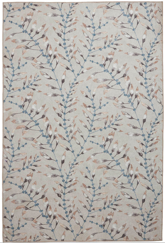 Harlequin Chaconia Stone Russet Washable Rug - Love-Rugs