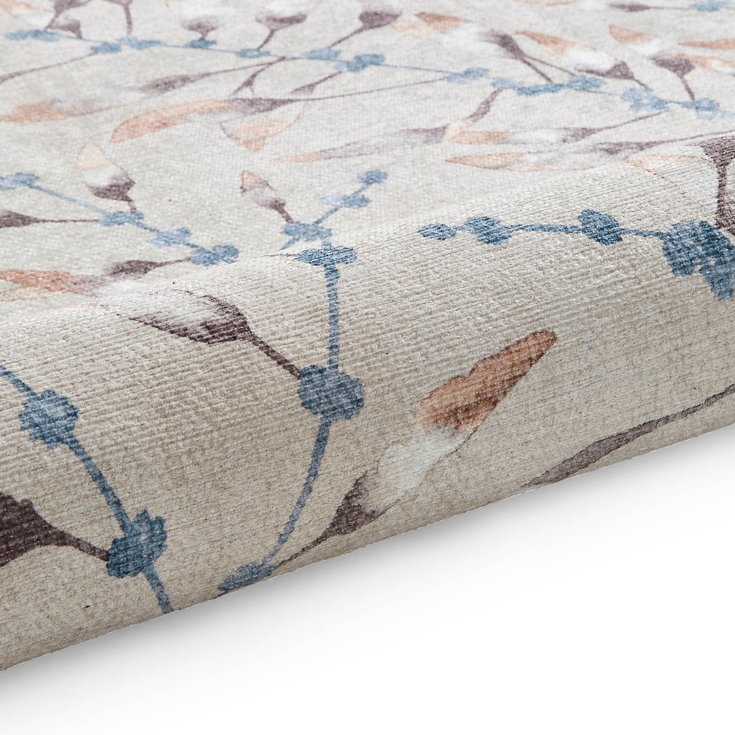 Harlequin Chaconia Stone Russet Washable Runner Rug - Love-Rugs